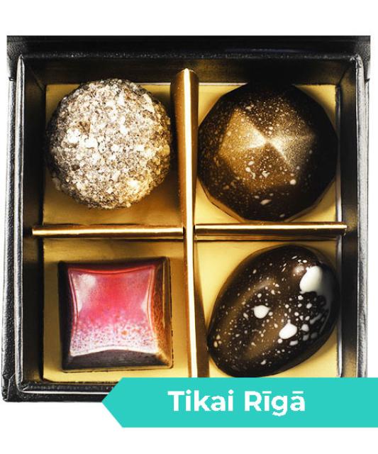 4 handmade chocolates (only in Riga)